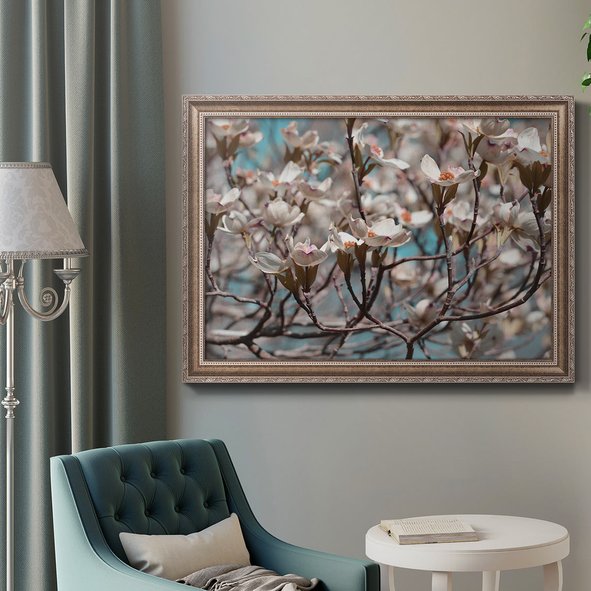 Dogwood Spring I Premium Framed Canvas- Ready to Hang