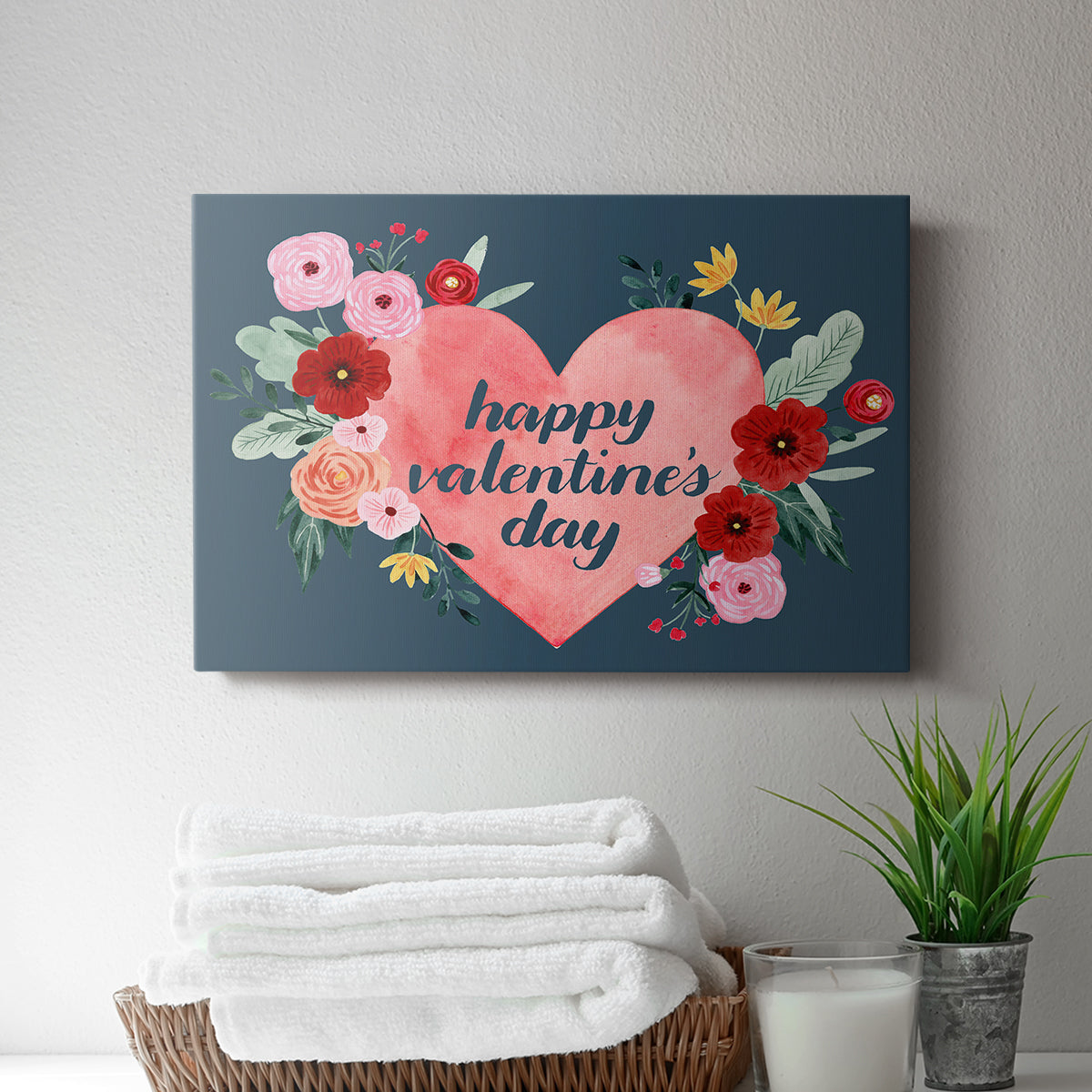 Sweet Hearts Collection A - Canvas Art Print