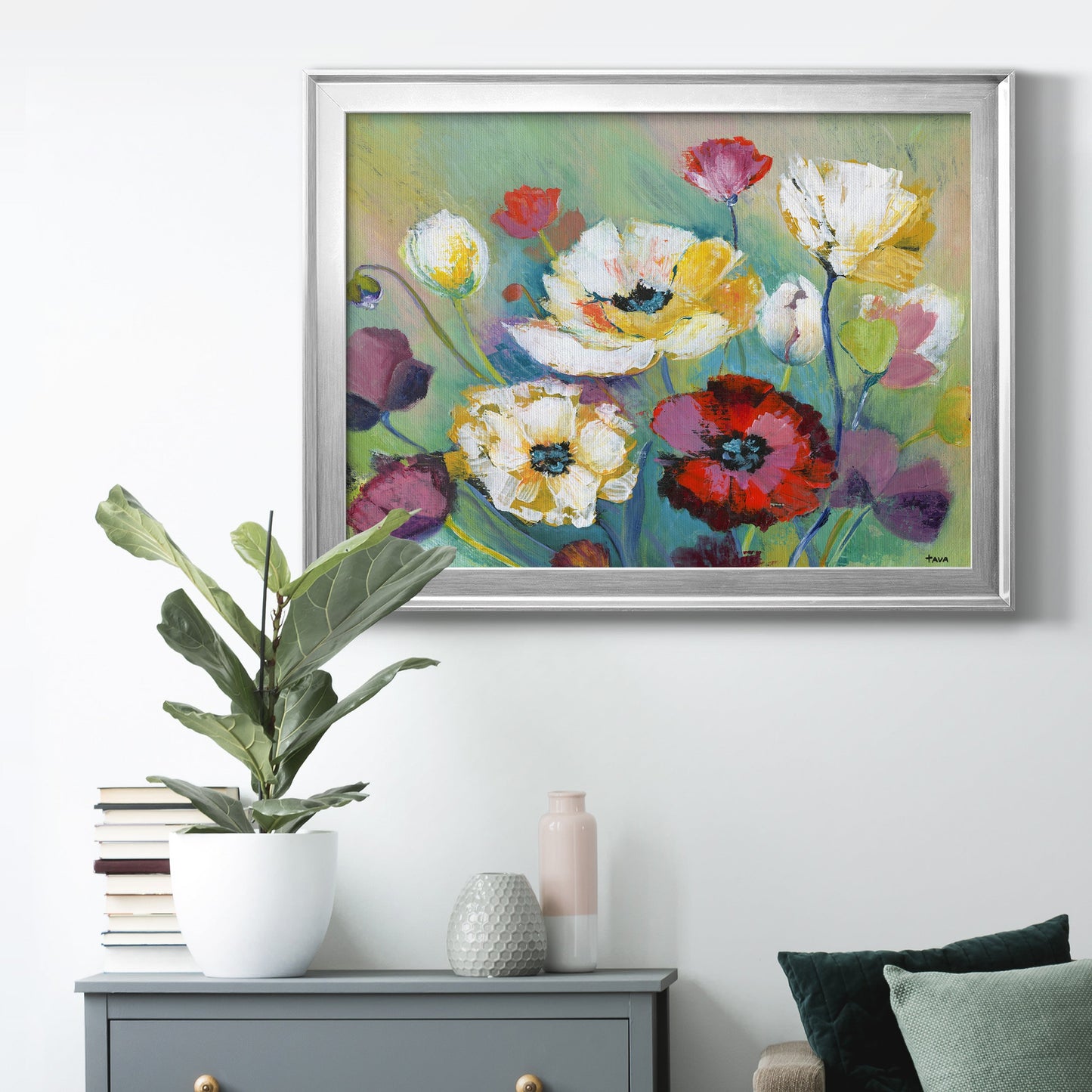 Alex's Garden Premium Classic Framed Canvas - Ready to Hang