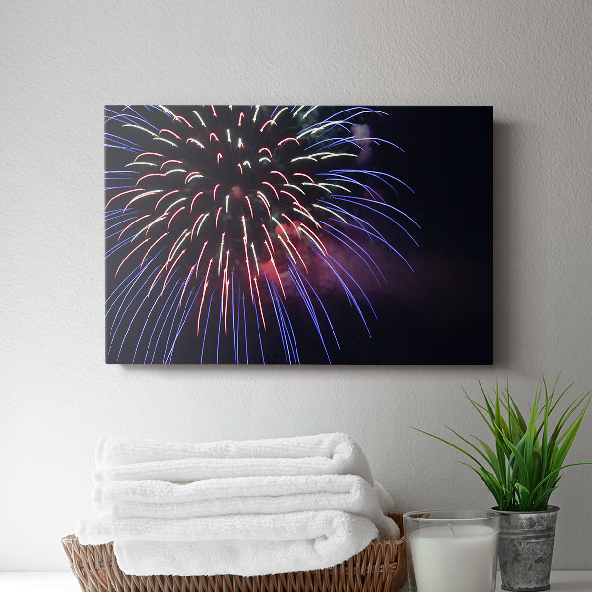 Sky Flower - Canvas Art Print