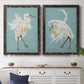 Heron Plumage III - Premium Framed Canvas 2 Piece Set - Ready to Hang