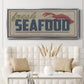 Shoreline Signs I - Floater Framed Canvas Print