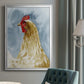 Chicken Portrait I - Modern Framed Canvas Print