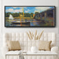 The Road Bridge, Argenteuil - Floater Framed Canvas Print