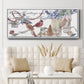 Warm Wishes Collection D - Floater Framed Canvas Print