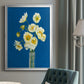 Ice Poppies - Modern Framed Canvas Print