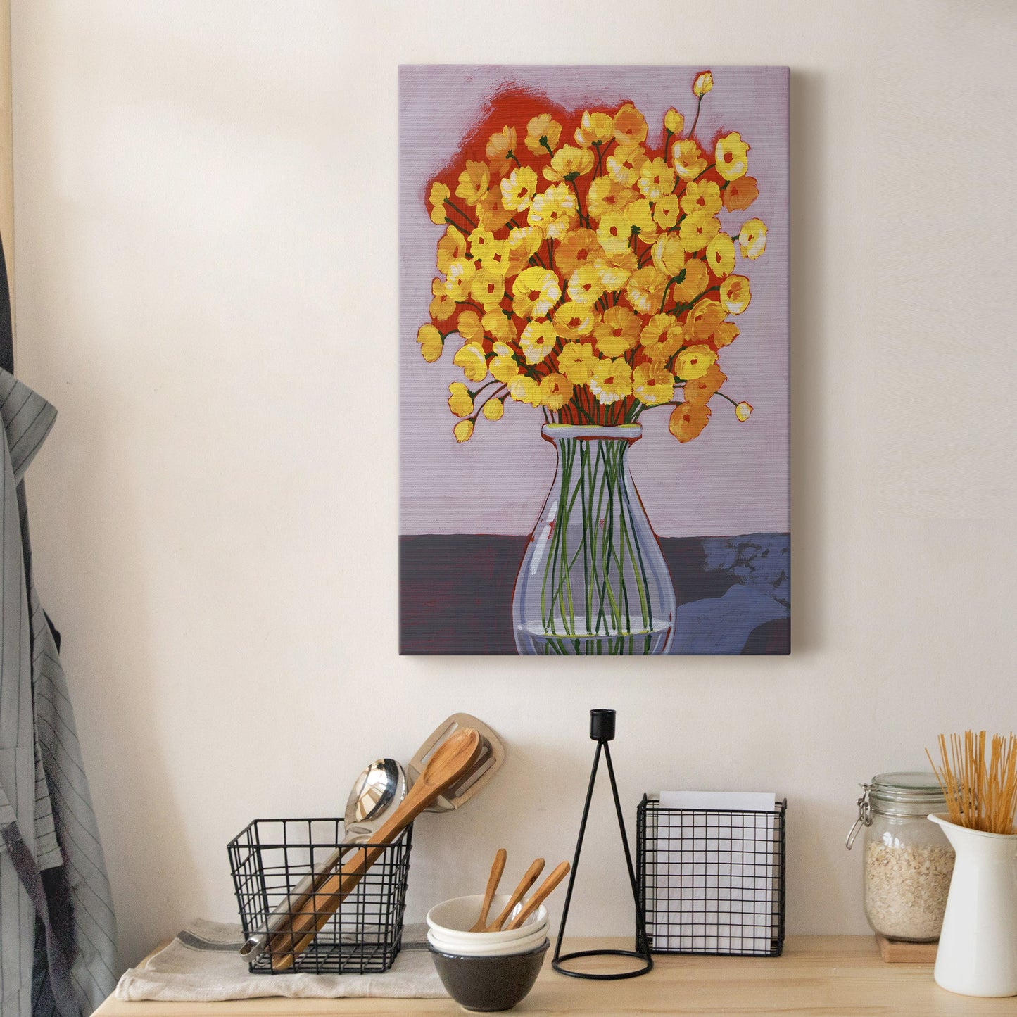 Daisy Bouquet II - Canvas Art Print