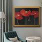 Poppy Trio I Premium Framed Canvas- Ready to Hang