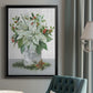 Farmhouse Christmas Joy - Modern Framed Canvas Print