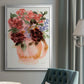 Mauve Bouquet in Teapot I - Modern Framed Canvas Print