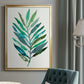 Palm Frond Flow IV - Modern Framed Canvas Print