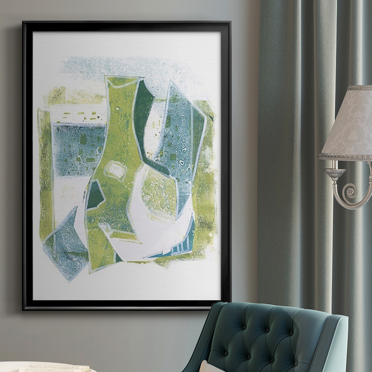 Jubilee Jugs IV - Modern Framed Canvas Print