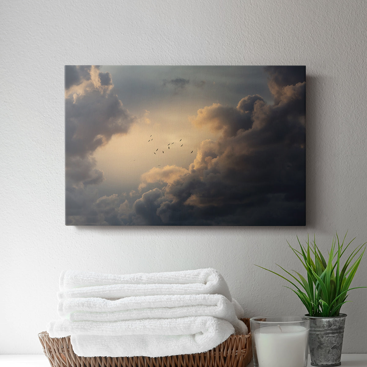 Soaring High Above - Canvas Art Print