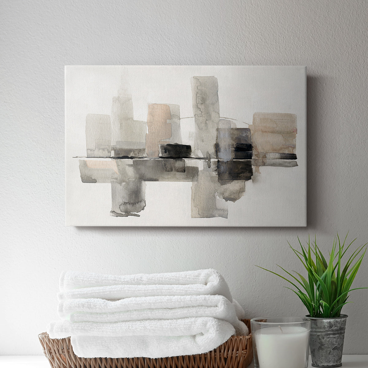 Urban Oasis I - Canvas Art Print