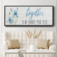 Together - Floater Framed Canvas Print