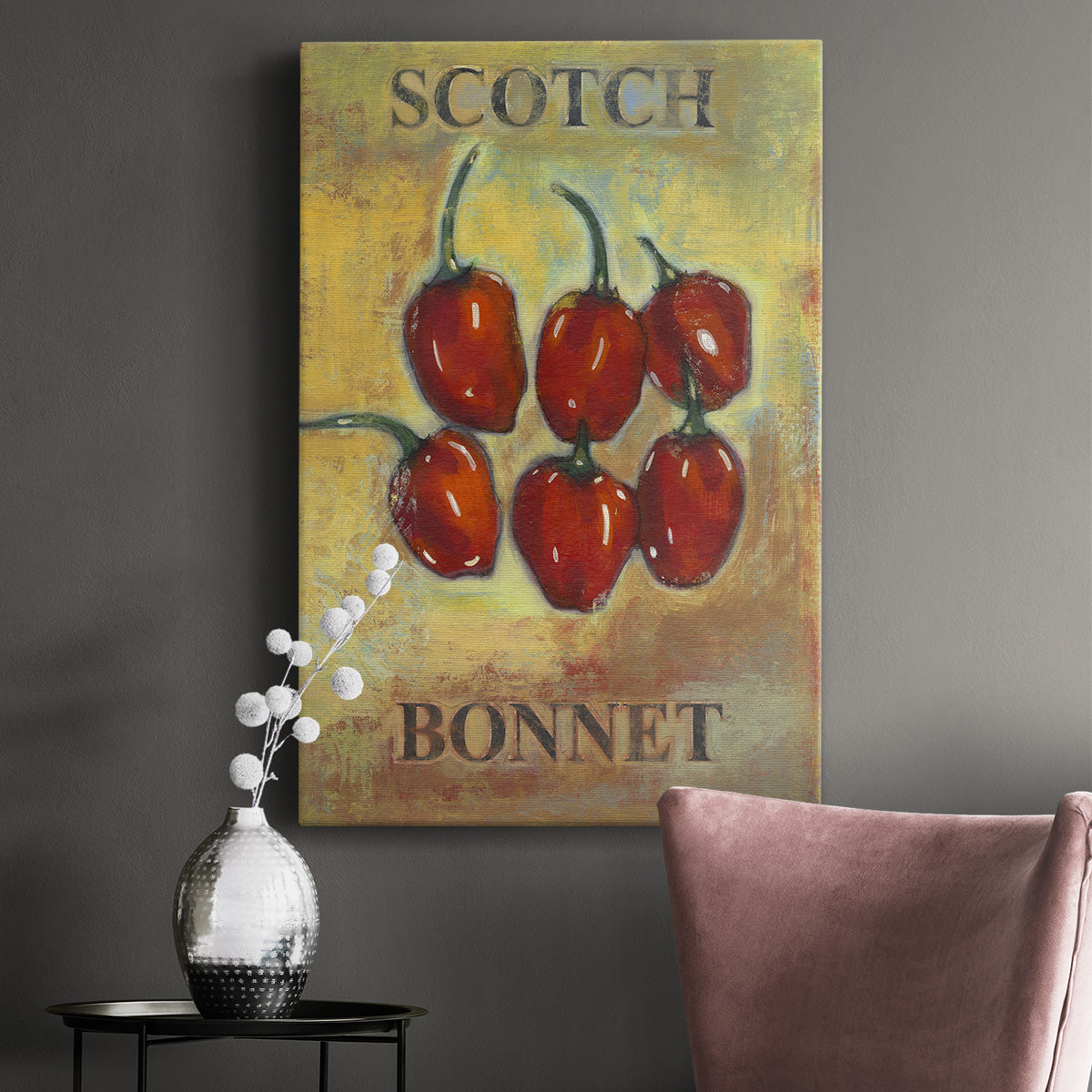 Scotch Bonnet Premium Gallery Wrapped Canvas - Ready to Hang