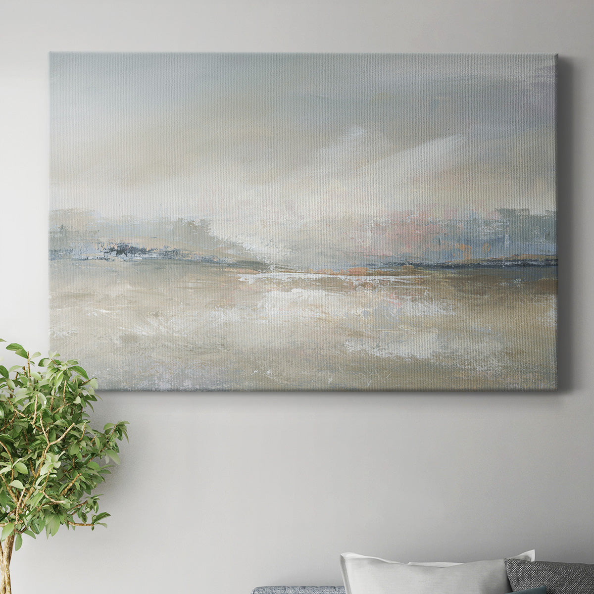 Horizon Haze Premium Gallery Wrapped Canvas - Ready to Hang