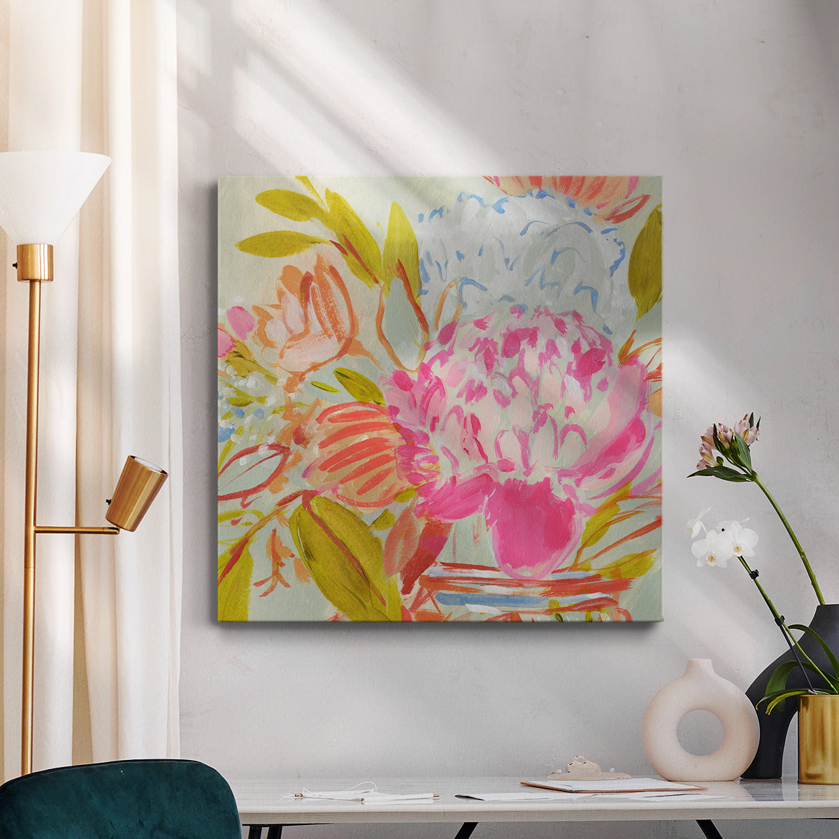 Bright Florist IV - Canvas Art Print