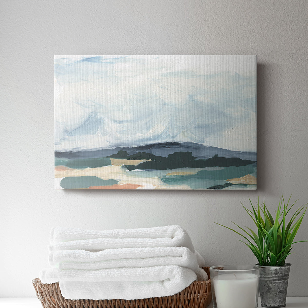 Pastel Vista I - Canvas Art Print