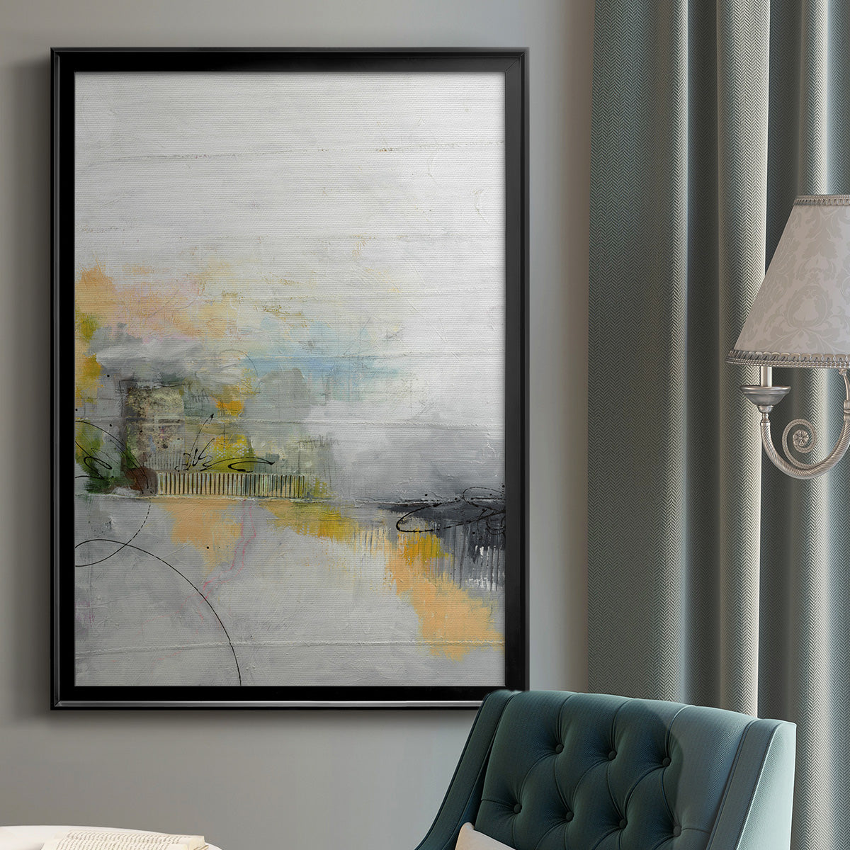 A Place of My Own - Modern Framed Canvas Print