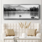 Mountain Reflection - Floater Framed Canvas Print