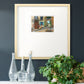 Tuscan Courtyard Premium Framed Print Double Matboard