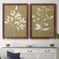 Honey Botanical I   - Premium Framed Canvas 2 Piece Set - Ready to Hang