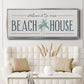 Our Beach House - Floater Framed Canvas Print