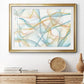 Curves and Waves VI - Modern Framed Art Print