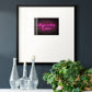 Neon Love I Premium Framed Print Double Matboard