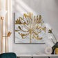 Golden Gilt Bloom II - Canvas Art Print