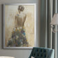 Garden Gown - Modern Framed Canvas Print