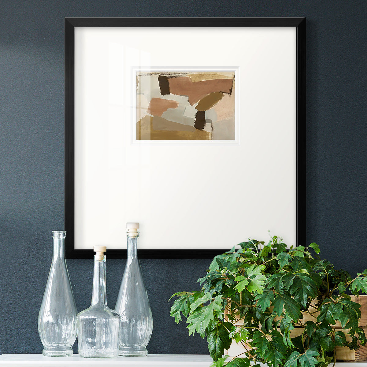 Almondine II Premium Framed Print Double Matboard