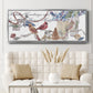Warm Wishes Collection D - Floater Framed Canvas Print