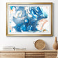 Dancing Blue II Premium Framed Print - Ready to Hang