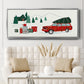 Going to Grandmas Collection D - Floater Framed Canvas Print