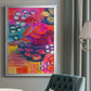 Vivaciously Changing I - Modern Framed Canvas Print