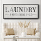 Never Ending - Floater Framed Canvas Print