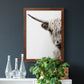 Highland Cattle - Premium Canvas Framed in Barnwood - Ready to Hang