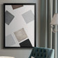 Block Encounter Revisit II - Modern Framed Canvas Print