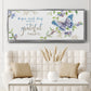Begin Each Day - Floater Framed Canvas Print