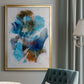 Misty Blue II - Modern Framed Canvas Print