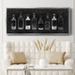 Wine Cellar - Floater Framed Canvas Print