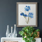 Blue Blossom Botanical I - Premium Canvas Framed in Barnwood - Ready to Hang