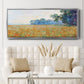 Oat and Poppy Field, 1890 - Floater Framed Canvas Print