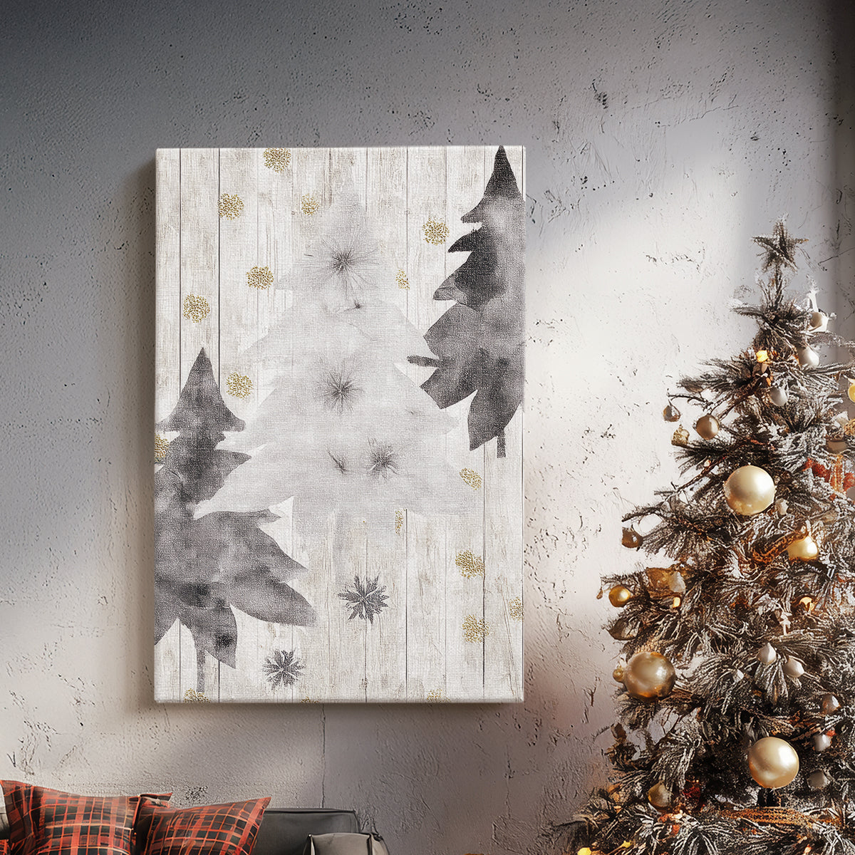 Dawn of Snowwhite Serenade - Canvas Art Print