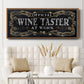 Wine Taster - Floater Framed Canvas Print