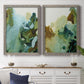 Water and Earth I - Premium Framed Canvas 2 Piece Set - Ready to Hang