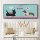 Valendogs Collection C - Floater Framed Canvas Print