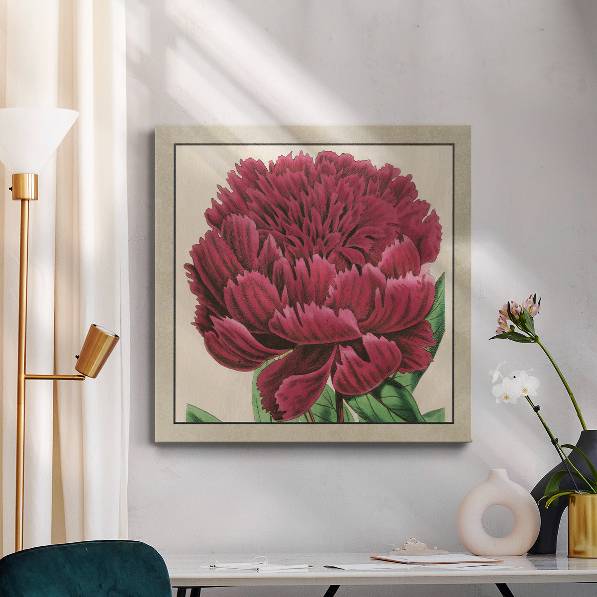 Peony Collection V - Canvas Art Print